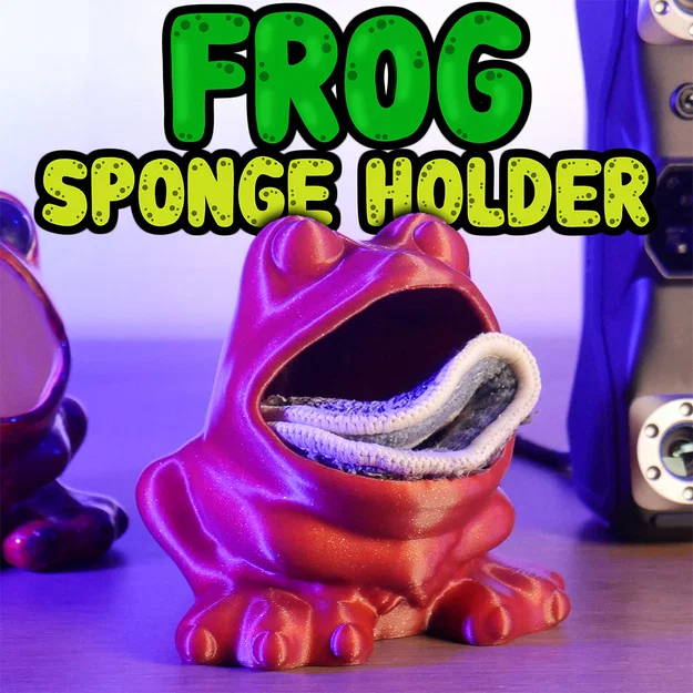 Khay giữ bọt biển HÌNH ẾCH (Dễ in - Không cần Support) - Image 1