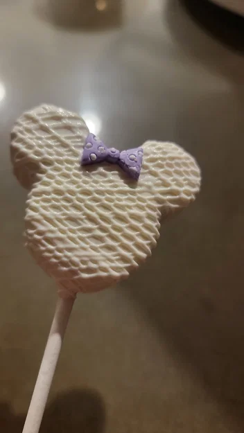 Khuôn in 3D tạo hình bánh Mickey (Mickey Cake Pop Mold) xinh xắn - Image 2