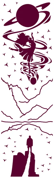 Wondermark (Bookmark) – Bookmark nghệ thuật in 3D - Image 2