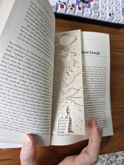 Wondermark (Bookmark) – Bookmark nghệ thuật in 3D - Image 3