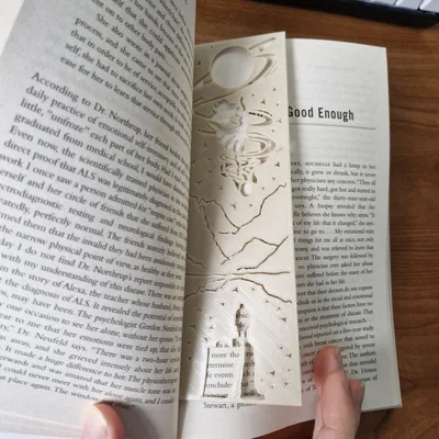 Wondermark (Bookmark) – Bookmark nghệ thuật in 3D