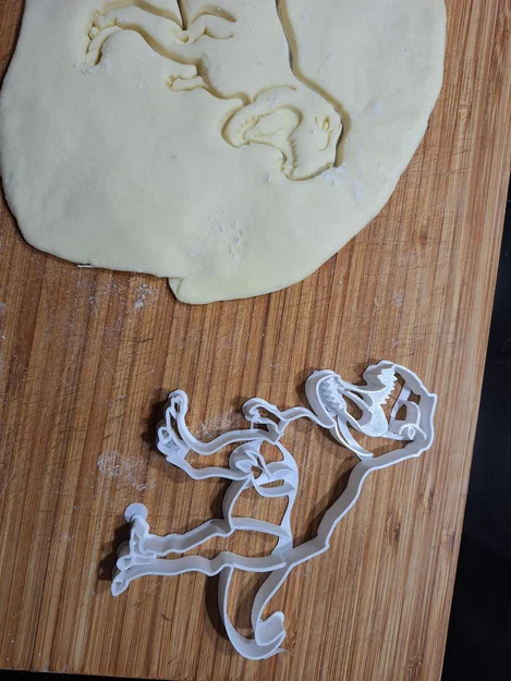 Khuôn cắt bánh quy T-Rex (T-Rex Cookie Cutter) - Image 1