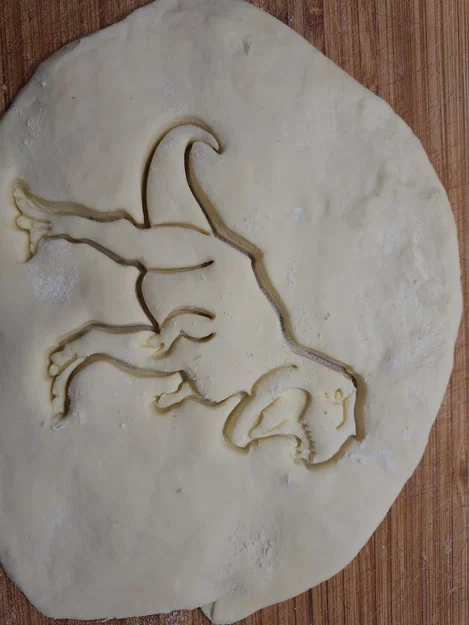 Khuôn cắt bánh quy T-Rex (T-Rex Cookie Cutter) - Image 3