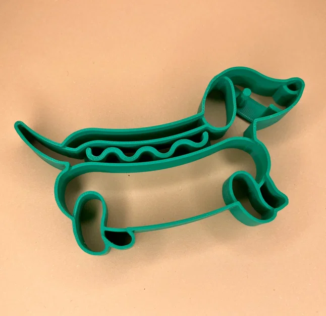 Khuôn Cắt Bánh Cookie Chó Lạp Xưởng Trong Bánh Mì & Mù Tạt - Image 3