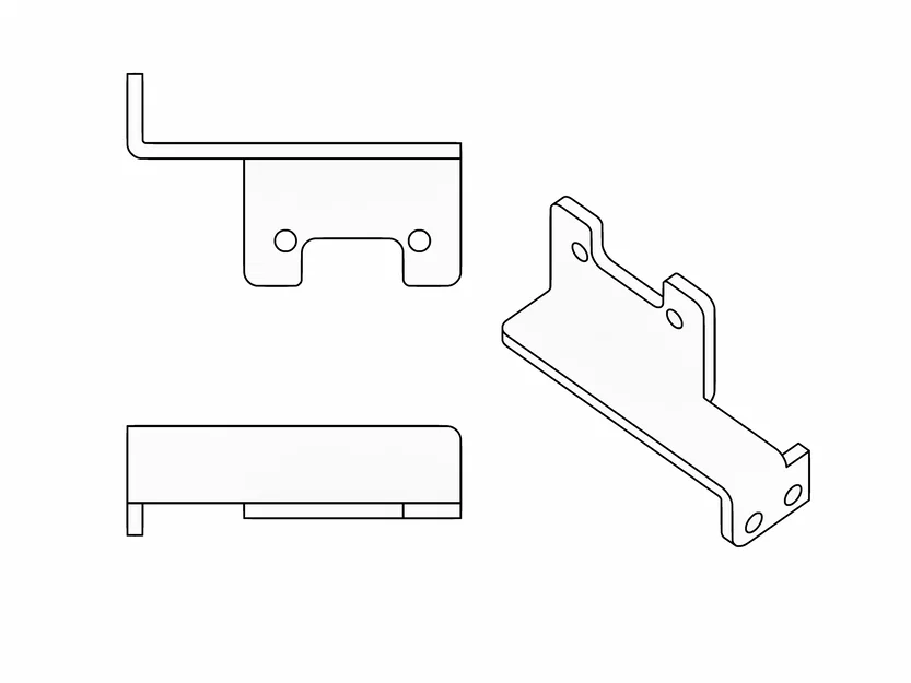 Giá đỡ CR Touch thay thế cho máy in 3D Ender-3 V2 NEO - Image 2
