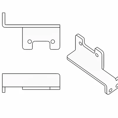 Giá đỡ CR Touch thay thế cho máy in 3D Ender-3 V2 NEO