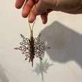 Bông tuyết dương vật 3D (3D Penis Snowflake) bản có rãnh - Thumbnail 2