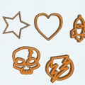 Bộ khuôn cắt bánh quy (Cookie Cutter) nhiều hình dáng độc đáo - Thumbnail 1