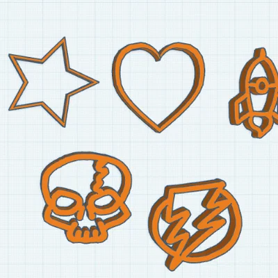 Bộ khuôn cắt bánh quy (Cookie Cutter) nhiều hình dáng độc đáo