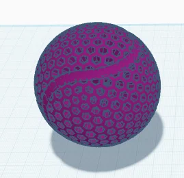 Mô hình quả bóng Tennis không hơi và đế trưng bày độc đáo - Image 3