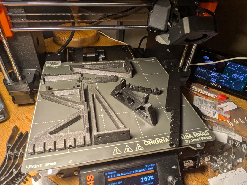 Giá treo bộ đệm MMU3 cho máy in 3D Prusa - Giải pháp tối ưu không gian - Image 3