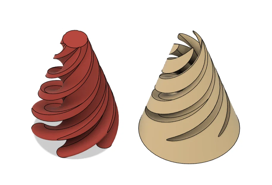 Spiral Cone Fidget: Mô hình nón xoắn giải trí độc đáo cho dân 3D - Image 1