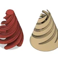 Spiral Cone Fidget: Mô hình nón xoắn giải trí độc đáo cho dân 3D - Thumbnail 1