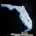 Bản đồ địa hình Florida, USA (FL) kèm thủy hệ - Thumbnail 7