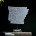 Bản đồ địa hình Arkansas, USA (AR) kèm sông ngòi - Thumbnail 6