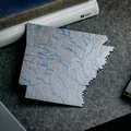 Bản đồ địa hình Arkansas, USA (AR) kèm sông ngòi - Thumbnail 8