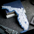 Bản đồ địa hình Florida, USA (FL) kèm thủy hệ - Thumbnail 12