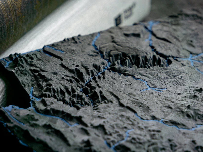 Bản đồ địa hình Arizona, USA (AZ) kèm sông ngòi - Image 11