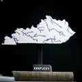 Bản đồ địa hình Kentucky, USA (KY) kèm sông ngòi - Thumbnail 5