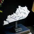 Bản đồ địa hình Kentucky, USA (KY) kèm sông ngòi - Thumbnail 6