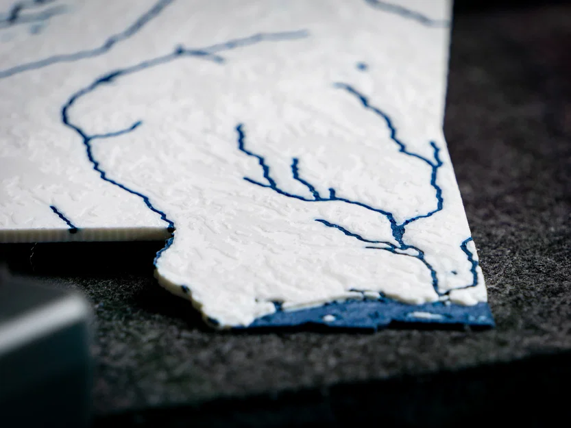 Bản đồ địa hình Mississippi, USA (MS) kèm sông ngòi - Image 9