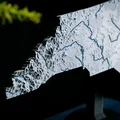 Bản đồ địa hình North Carolina, USA (NC) kèm sông ngòi - Thumbnail 7