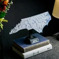 Bản đồ địa hình North Carolina, USA (NC) kèm sông ngòi - Thumbnail 12