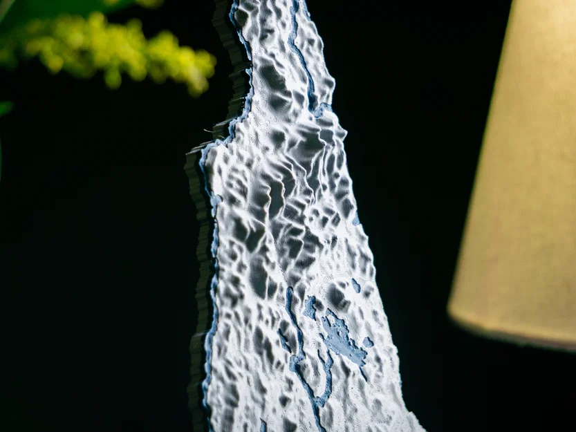 Bản đồ địa hình New Hampshire, USA (NH) kèm sông suối - Image 9