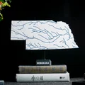 Bản đồ địa hình Nebraska, USA (NE) kèm sông ngòi - Thumbnail 4