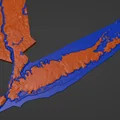 Bản đồ địa hình New York, USA (NY) kèm sông ngòi - Thumbnail 5