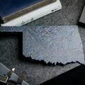 Bản đồ địa hình Oklahoma, USA (OK) kèm sông ngòi - Thumbnail 8