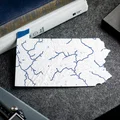 Bản đồ địa hình nổi Pennsylvania, USA (PA) kèm sông ngòi - Thumbnail 8