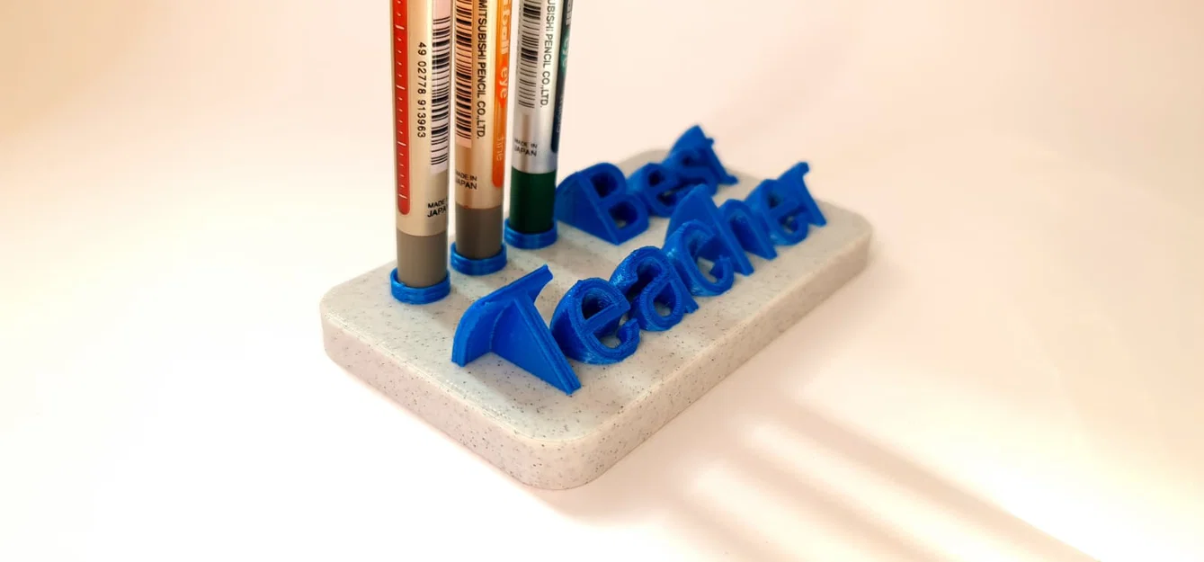 Ống cắm bút để bàn “Best Teacher” - Image 2