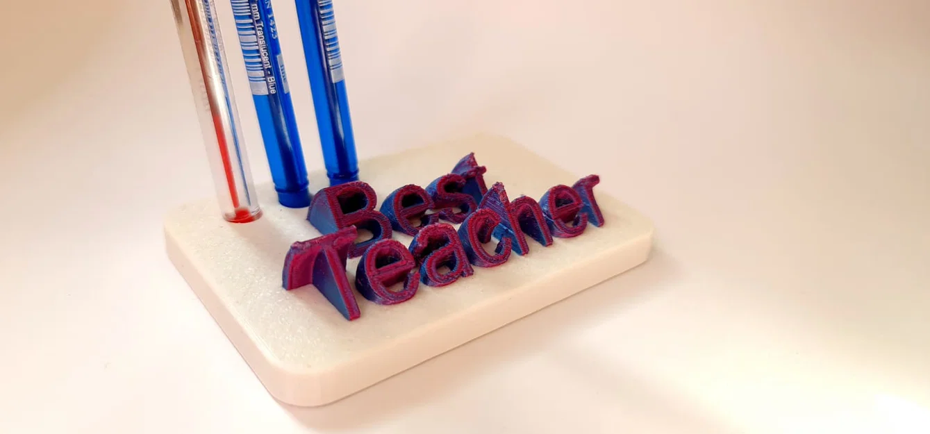 Ống cắm bút để bàn “Best Teacher” - Image 3