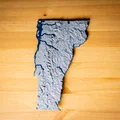 Bản đồ địa hình Vermont, USA (VT) kèm sông suối - Thumbnail 6