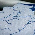 Bản đồ địa hình nổi Wisconsin, USA (WI) kèm sông ngòi - Thumbnail 9