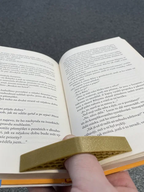 Dụng cụ giữ trang sách (Book Holder) tiện lợi in 3D - Image 2