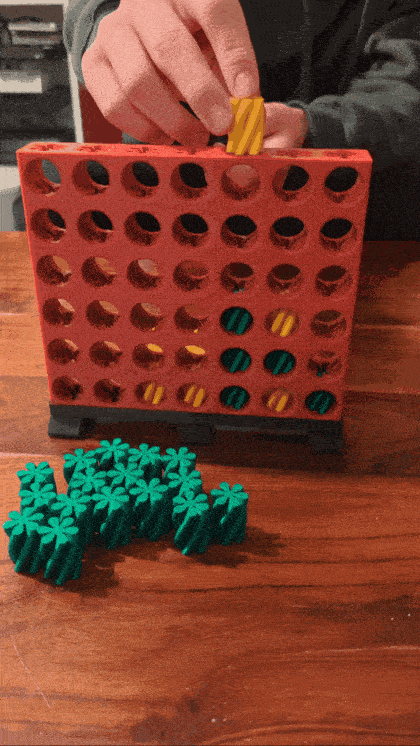 Game Connect Four 3D dạng xoắn (Spiral) – 3D Spiral Connect Four - Image 1