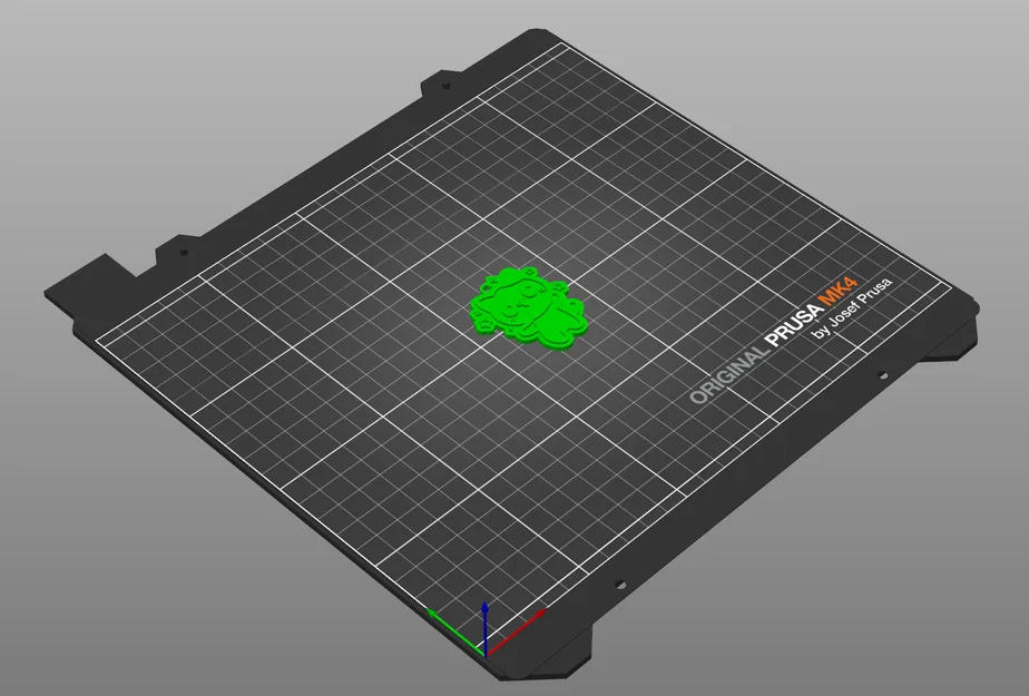 Móc khóa mèo con dễ thương (Cute Cat Keychain) in 3D đơn giản - Image 2