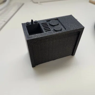 Mô hình bếp mini tinh gọn cho nhà búp bê và tiểu cảnh