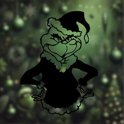Tranh Treo Tường Giáng Sinh Grinch