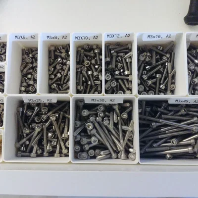 Bộ vách ngăn ngăn kéo Ikea Alex (Drawer Organizers)