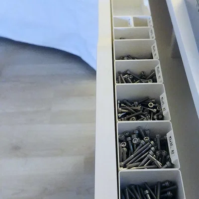Bộ vách ngăn ngăn kéo Ikea Alex (Drawer Organizers)