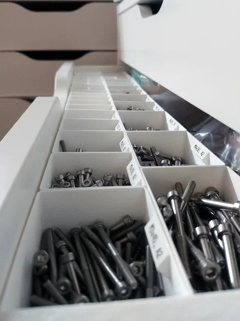 Bộ vách ngăn ngăn kéo Ikea Alex (Drawer Organizers) - Image 3