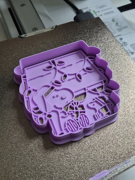 Khuôn cắt bánh quy Snoopy chủ đề Giáng sinh in 3D siêu dễ thương - Image 1