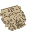 Khuôn cắt bánh quy Snoopy chủ đề Giáng sinh in 3D siêu dễ thương - Thumbnail 3