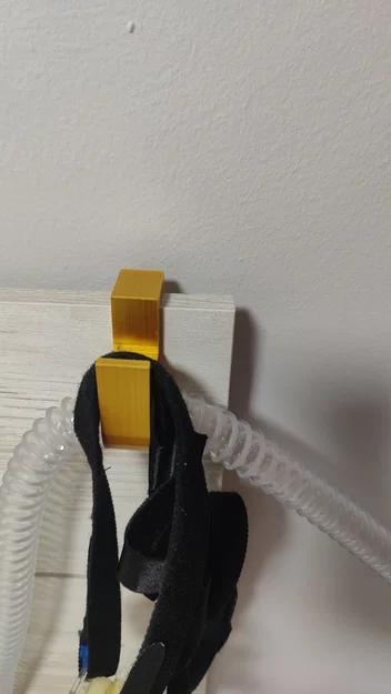 Giá treo ống CPAP gắn đầu giường - Phụ kiện 3D hỗ trợ giấc ngủ - Image 2