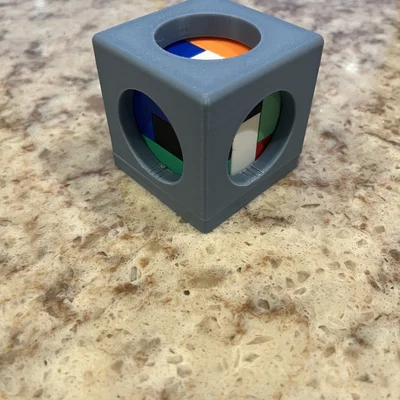 Soma Cube kèm Holder (Puzzle Cube)