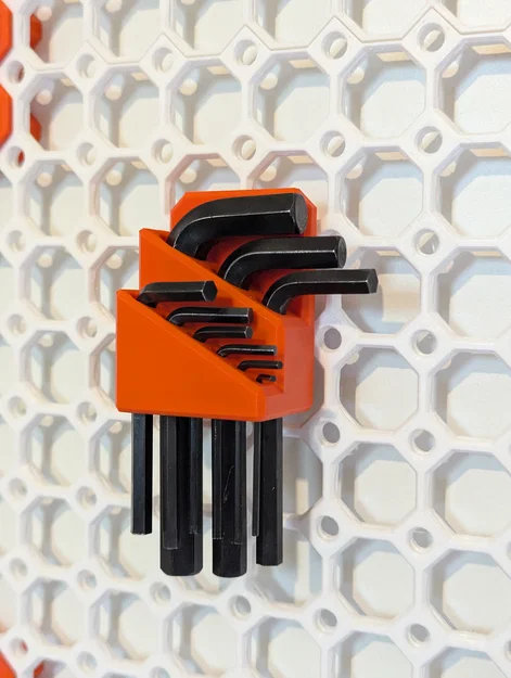 Giá treo lục giác Multiboard tháo rời (Removable Multiboard Hex Key Holder) - Image 1