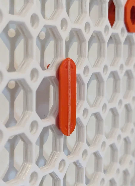 Giá treo lục giác Multiboard tháo rời (Removable Multiboard Hex Key Holder) - Image 3